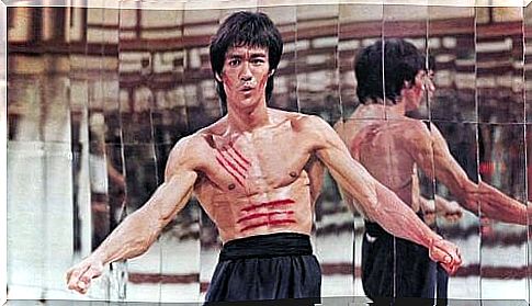 Bruce Lee in a movie