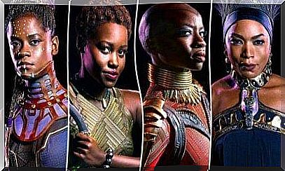 The women in the movie Black Panther