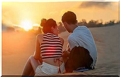 Couple on the beach