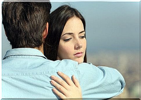 Rebound Relationship: Sad Couple Embrace Each Other